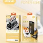 پاوربانک اورجینال OMXMO مدل OX-PD11 ظرفیت ۲۰۰۰۰ میلی‌آمپر